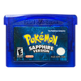 Pokémon Sapphire Version - Nintendo Gba & Nds