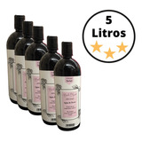 Agua De Rosas Orgánica Tonico 100% Natural  Facial 5 Litros