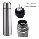 Garrafa De Dupla Camada Inox Térmica Café Chá Camping 700ml