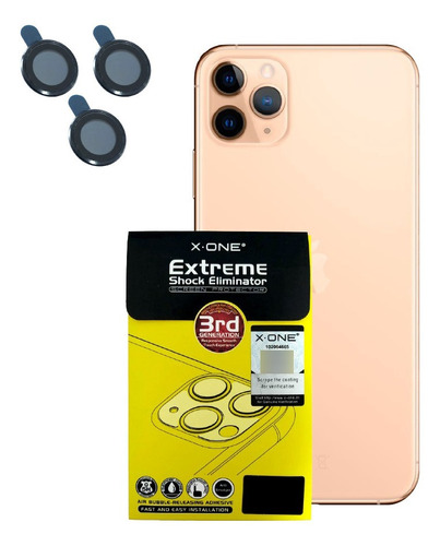 Protector Cámaras iPhone 11 Pro/ Pro Max X-one Cristal Optic