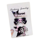  Horquillas Kawaii Kuromi Juego De 3 