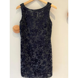 Vestido Corto Negro Ann Taylor T2 Petite - Nuevo C/etiqueta