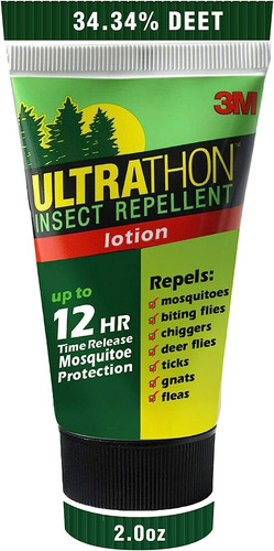 Loción Repelente De Insectos 3m Ultrathon