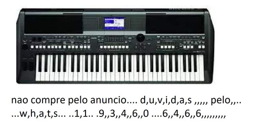 Teclado Portátil Yamaha Psr S670.