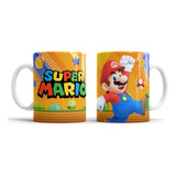Kit Imprimible Plantillas Tazas Super Mario Sublimación M3