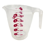 Jarro Plástico Taza Medidora Para Cocina Repostería 500ml