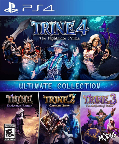 Trine Ultimate Collection Ps4 Físico Exclusivo 4 Juegos
