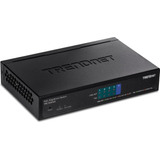 Conmutador Trendnet Gigabit Edgesmart Poe+ De 5 Puertos, 4 P