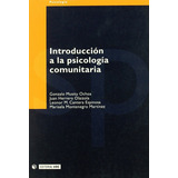 Introducción A La Psicología Comunitaria: Sin Datos, De Musitu Ochoa, Gonzalo. Serie Sin Datos, Vol. 0. Editorial Uoc, Tapa Blanda, Edición Sin Datos En Español, 1