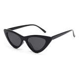 Livhò Retro Vintage Narrow Cat Eye Gafas De Sol Para Mujer C