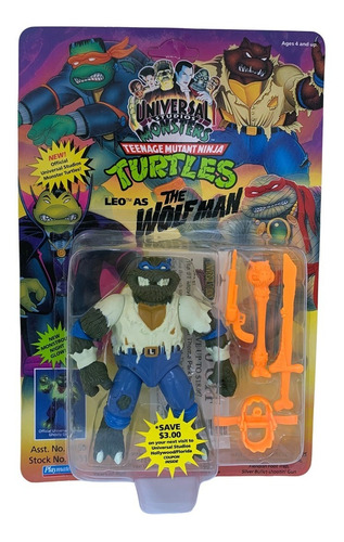 Tortugas Ninja Vintage Leo Tmnt Universal Monsters 1994