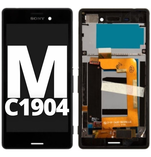 Modulo Pantalla Para Sony M C1904 Display Touch Con Marco