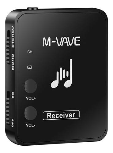 Receptor De Audio M-vave Inalámbrico De 2.4ghz