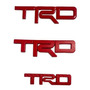 Emblema Trd Toyota 4runner Tacoma Tundra Fj Fibra De Carbon Toyota Tacoma