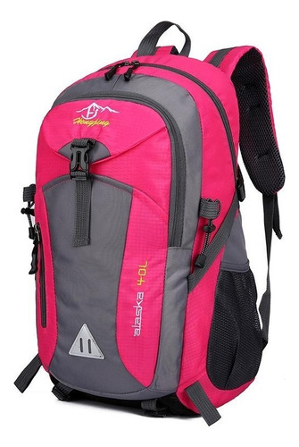 Mochila Deportiva Viaje Gym Back Pack Colores Montaña Am7 Color Fucsia