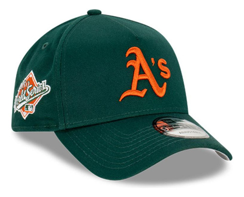 Gorra 9forty Mlb Oakland Athletics Side Patch Dark Green