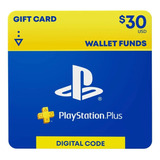 Tarjeta Psn Gift Card 30 Usd - Region Eeuu - Playstation