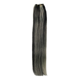 Extensiones 16  Cabello 100% Natural Humano Remy Luces Rayos