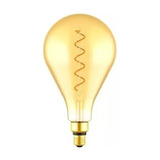 Lampara Filamento Led 5w Gold Ps160 E27 Deco Vintage Ambar