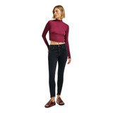 Calça Jeans Feminina Skinny Cintura Média - Hering - H9j3