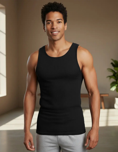 Camiseta Atlética Fruit Of The Loom Bca/gris/negra, Pack 3pz