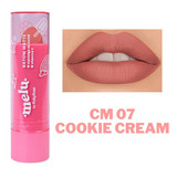 Melu By Ruby Rose Batom Bala Matte Cor Cm 07 - Cookie Cream