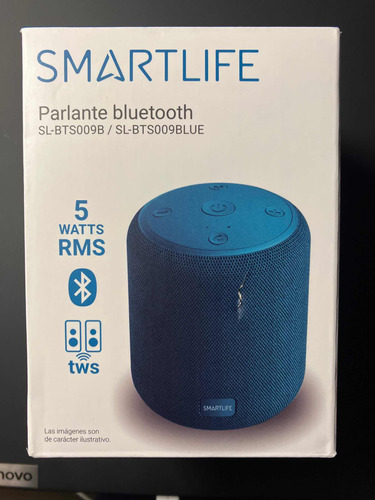 Parlante Bluetooth Smartlife Sl-bts009b Azul
