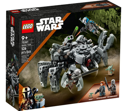 Lego Disney Star Wars Tanque De Araña 75361, 526 Piezas