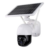 Cámara De Seguridad Solar View Pro Color Blanco Mlab