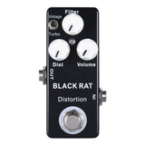 Alician Pedal De Efecto De Guitarra Mosky Rat Distortion