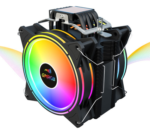 Cooler Cpu Aura Sync Rgb Led 6 Tubo For Intel Ryzen Am4 X99