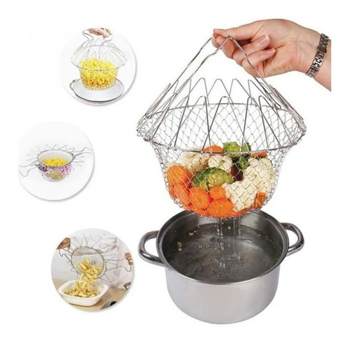 Freidora Y Escurridora Chef Basket Deluxe