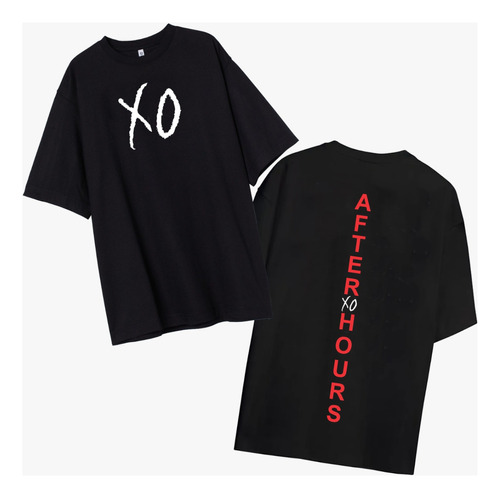 Remera Amplia Oversized The Weeknd Afterhours After Hours X0