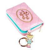 Cartera Polly Pocket Rosa Monedero Tarjetero Con Dije Kawaii