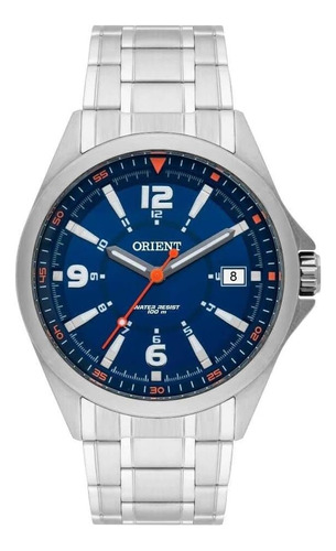 Relógio Orient Masculino Azul Mbss1270 D2sx