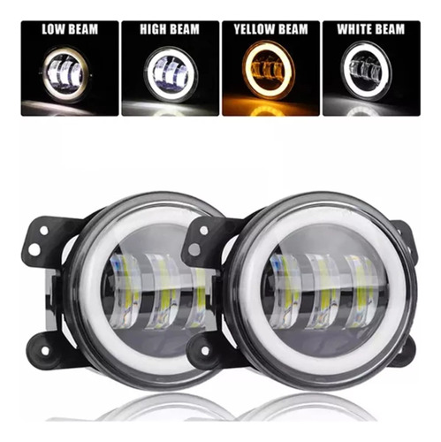 1 Par De Faros Antiniebla Led For Dodge Magnum 2005-2008