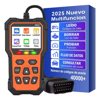 V521 Obd2 Escáneres Automotrices 40000 Código De Avería | Envío gratis