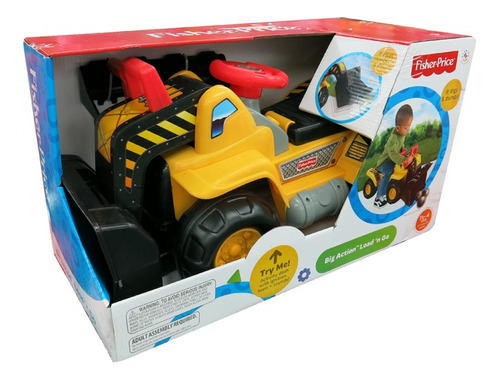 Fisher Price Pata Pata Excavodora Caminador Andador Bunnytoy