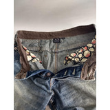 Jean Armani Ax   Hombre- Talle 33 Long -c Botones -usado