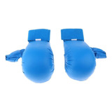 1 Par Guantes De Pu Cuero Karate Sparring Mitts Mma