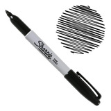 Sharpie Marcador Fino Negro X Unidad 2102504