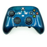 Controle Stelf Xbox Series Com Grip Metal Blue Elite