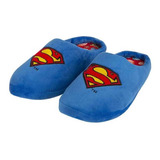 Pantufla Hombre Superman Azul Dc Comics Tbc 620925reg