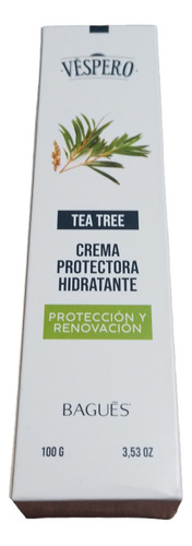 Crema Protectora Tea Tree Bagués  Herbal