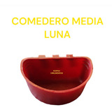 Comedero Media Luna 100pzas Rojo
