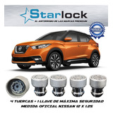 Starlock Birlos De Seguridad Nissan Kicks 2018 12x1.25