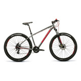 Mountain Bike Raleigh Mojave 4.5 R29 15  24v Frenos De Disco Mecánico Cambios Shimano Tourney Tx50 Y Shimano Altus M310 Color Gris/negro  