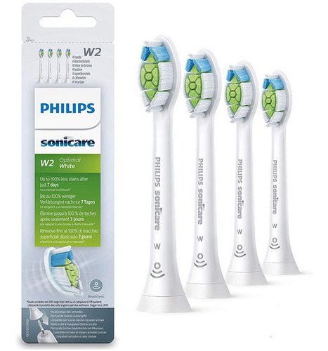 Cabezal Repuesto Para Cepillo Dientes Eléctrico Philips 4pcs