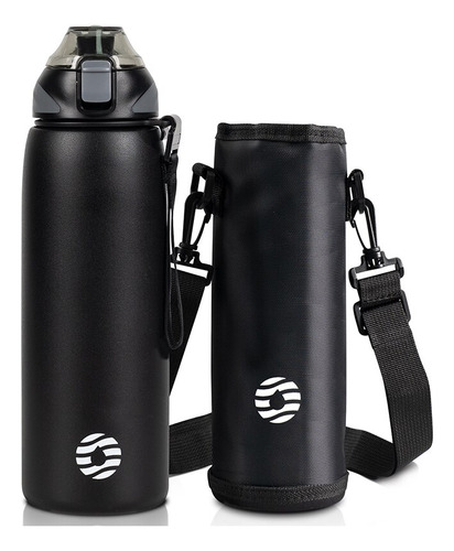 Taza Térmica Deportiva De Acero Inoxidable 27oz