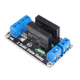 Modulo 5v Relevador Estado Solido 2 Canales G3mb-202 110v 2a